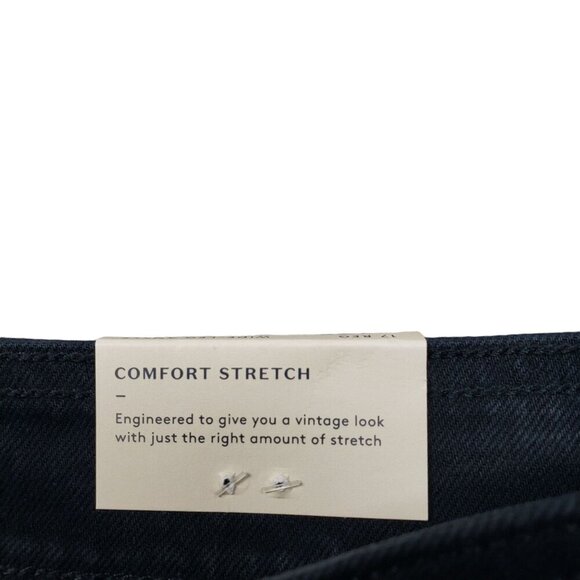 Universal Thread Wide Leg Ankle Jeans Juniors 17 Black Comfort Stretch Womens - Picture 11 of 12